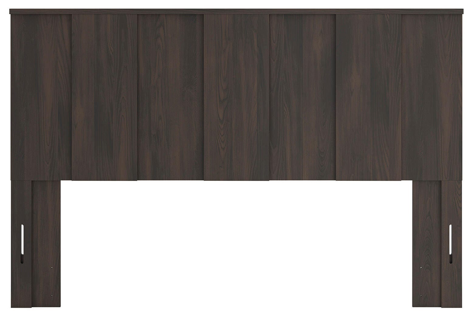Jadiston Dark Brown King Panel Headboard