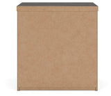 Shaehartin Dark Brown Two Drawer Nightstand (Online Special Price)