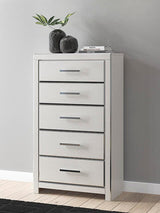 Birmonton White Chest of Drawers