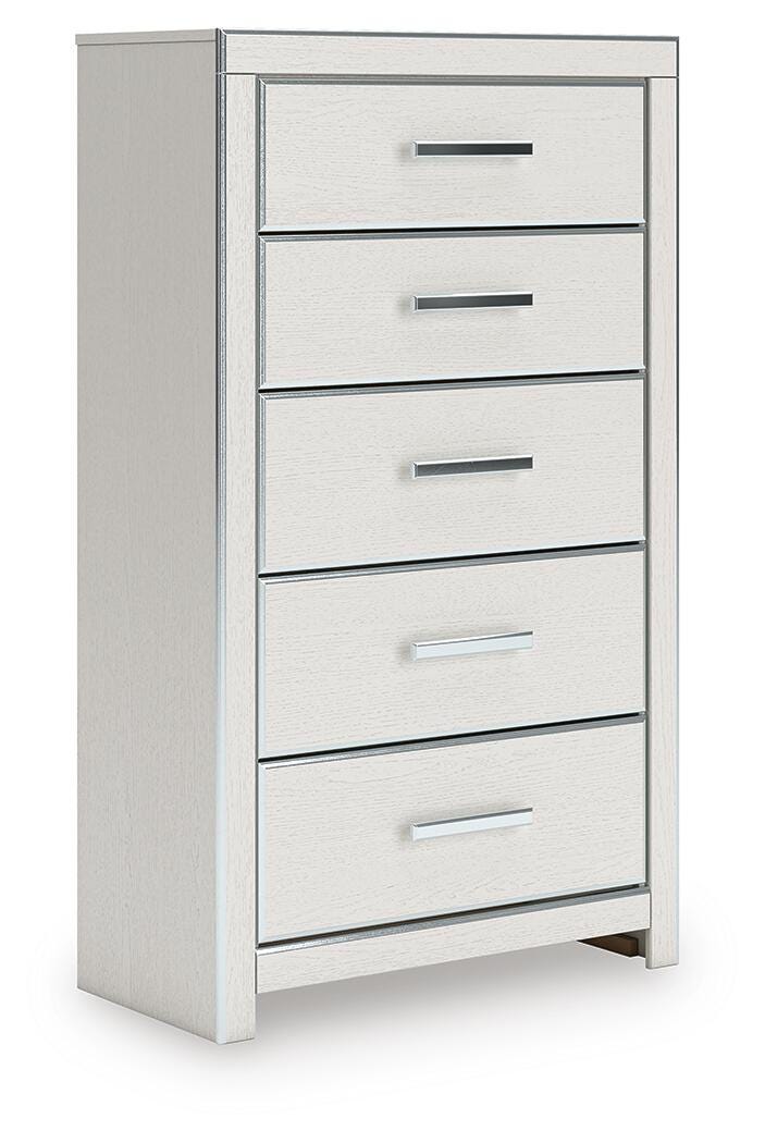 Birmonton White Chest of Drawers