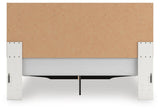 Birmonton White King Upholstered Panel Platform Storage Bed (Online Special Price)