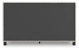 Birmonton White Queen Upholstered Bed (Online Special Price)