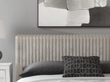 Birmonton White King Upholstered Bed