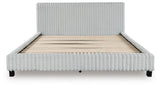 Birmonton White King Upholstered Bed