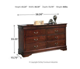 Alisdair Dark Brown Dresser - Ornate Home