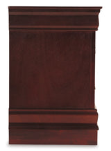 Alisdair Reddish Brown Nightstand