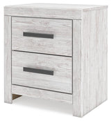 Cayboni Whitewash Dresser, Mirror and Nightstand (Online Special Price)