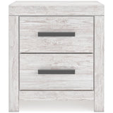 Cayboni Whitewash Dresser, Mirror and Nightstand (Online Special Price)