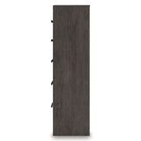 Prendonea Charcoal King Panel Bedroom Set
