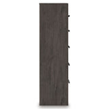 Prendonea Charcoal King Panel Bedroom Set