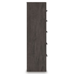 Prendonea Charcoal King Panel Bedroom Set