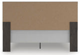 Prendonea Charcoal King Panel Bed, Dresser and Nightstand (Online Special Price)