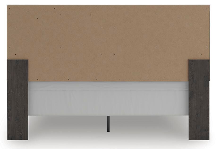 Prendonea Charcoal King Panel Bed, Dresser and Nightstand (Online Special Price)