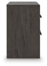 Prendonea Charcoal Dresser and Nightstand