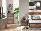Hollinaze Walnut Brown Nightstand (Online Special Price)