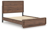 Hollinaze Walnut Brown Queen Panel Bed (Online Special Price)