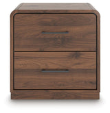 Hollinaze Walnut Brown Nightstand (Online Special Price)