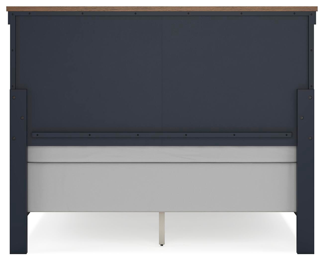 Landocken Brown/Blue Queen Panel Bed, Dresser, Mirror and Nightstand (Online Special Price)