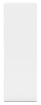 Binterglen White King Panel Bed, Dresser, Chest and 2 Nightstands