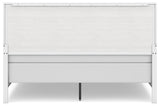Binterglen White King Panel Bed, Dresser, Chest and 2 Nightstands