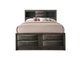 Emily Gray Storage Platform Bedroom Sets - Ornate Home