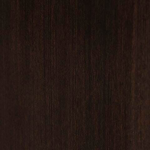 Covetown Dark Brown California King Panel Bed and 2 Nightstands