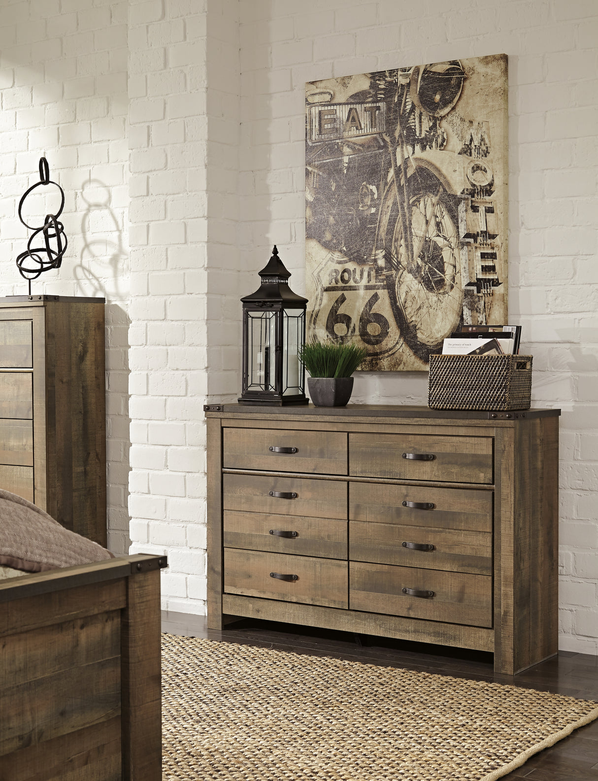 Trinell Brown Dresser - Ornate Home