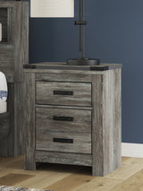 Frandern Gray Queen Panel Bed, Dresser, Mirror, Chest and 2 Nightstands (Online Special Price)
