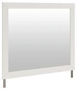 Savonport White Bedroom Mirror