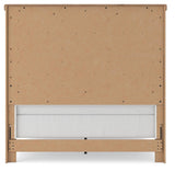 Savonport White/Brown Queen Panel Storage Bed (Online Special Price)