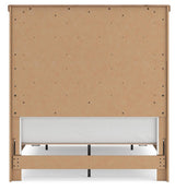 Savonport White/Brown Full Panel Storage Bed (Online Special Price)