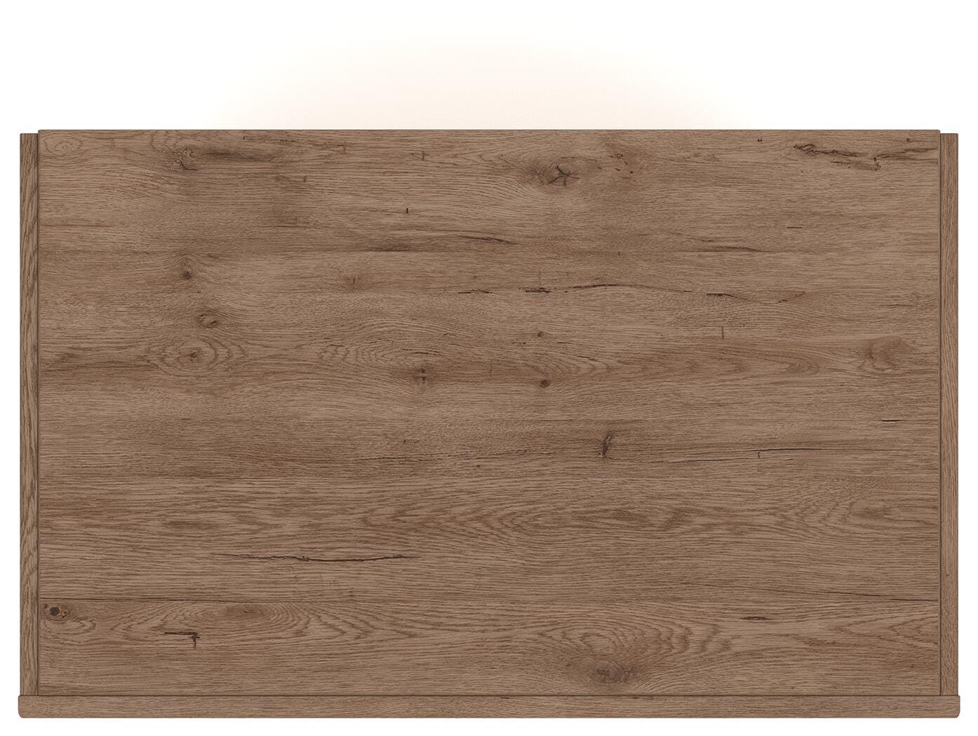 Savonport White/Brown Two Drawer Nightstand (Online Special Price)