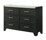Lamar Black Panel Bedroom Set