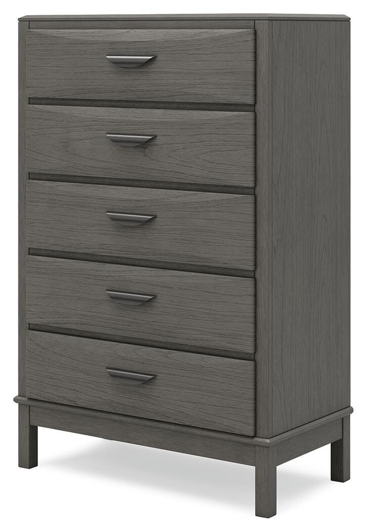 Mazing Gray Chest of Drawers