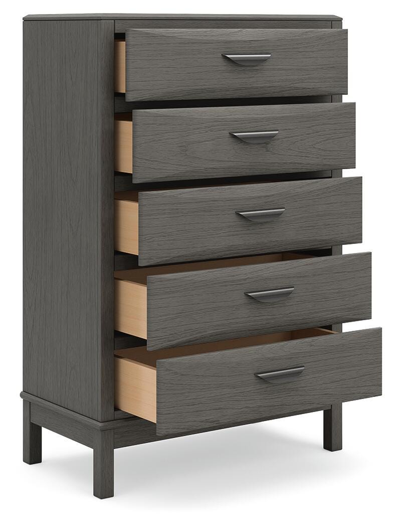 Mazing Gray Chest of Drawers