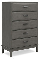 Mazing Gray Chest of Drawers