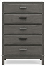 Mazing Gray Chest of Drawers