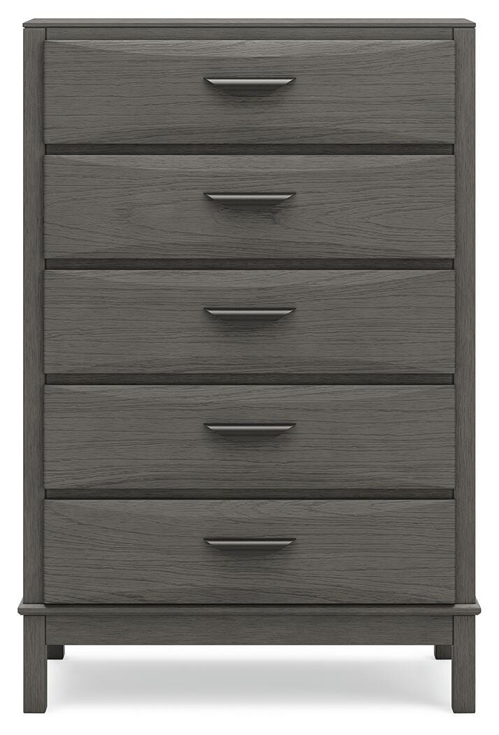 Mazing Gray Chest of Drawers