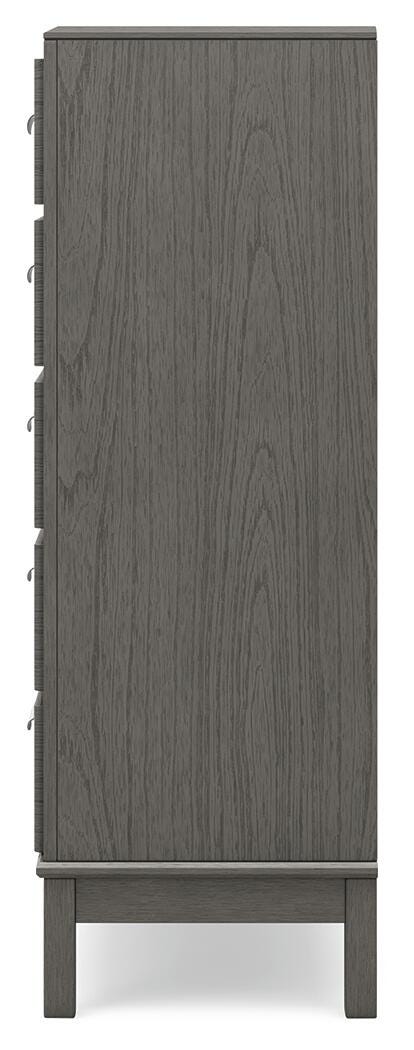 Mazing Gray Chest of Drawers