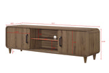Nyomi Light Brown TV Stand
