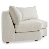 Ferris Beige Wedge Without Pillows