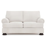 Foster Mocha Loveseat Without Pillows & Nails