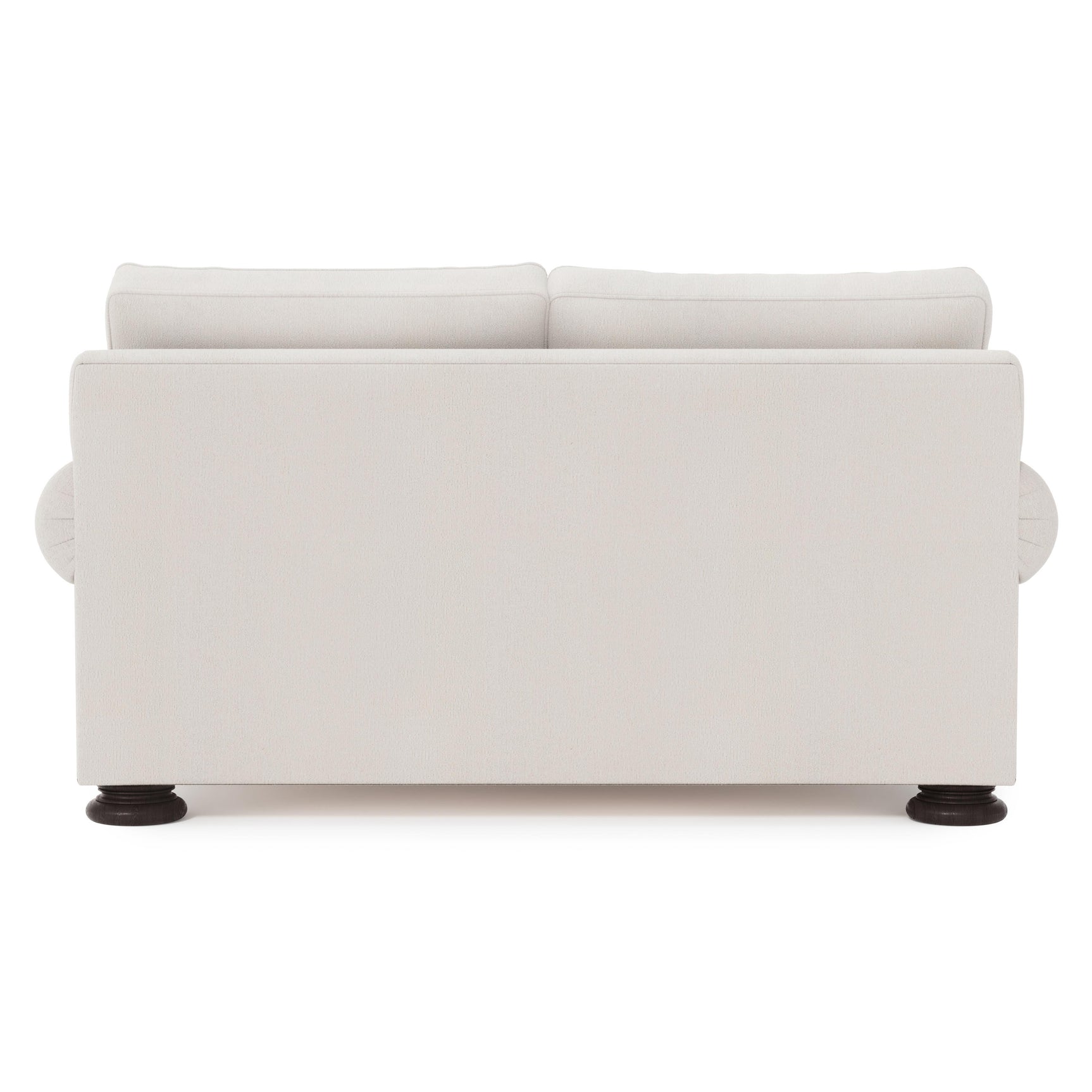 Foster Mocha Loveseat Without Pillows & Nails