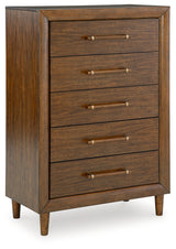 Lyncott Brown Chest of Drawers - Ornate Home