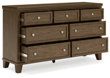 Shawbeck Medium Brown Dresser - Ornate Home