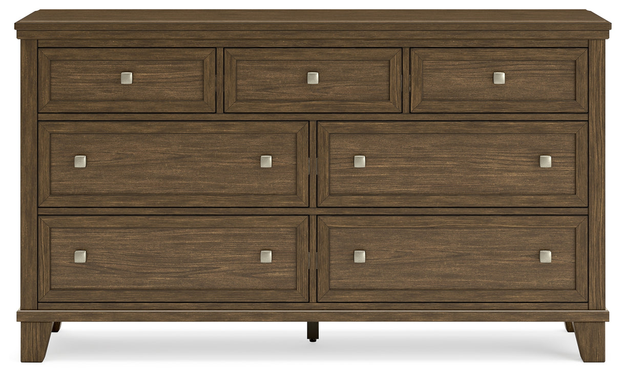 Shawbeck Medium Brown Dresser - Ornate Home