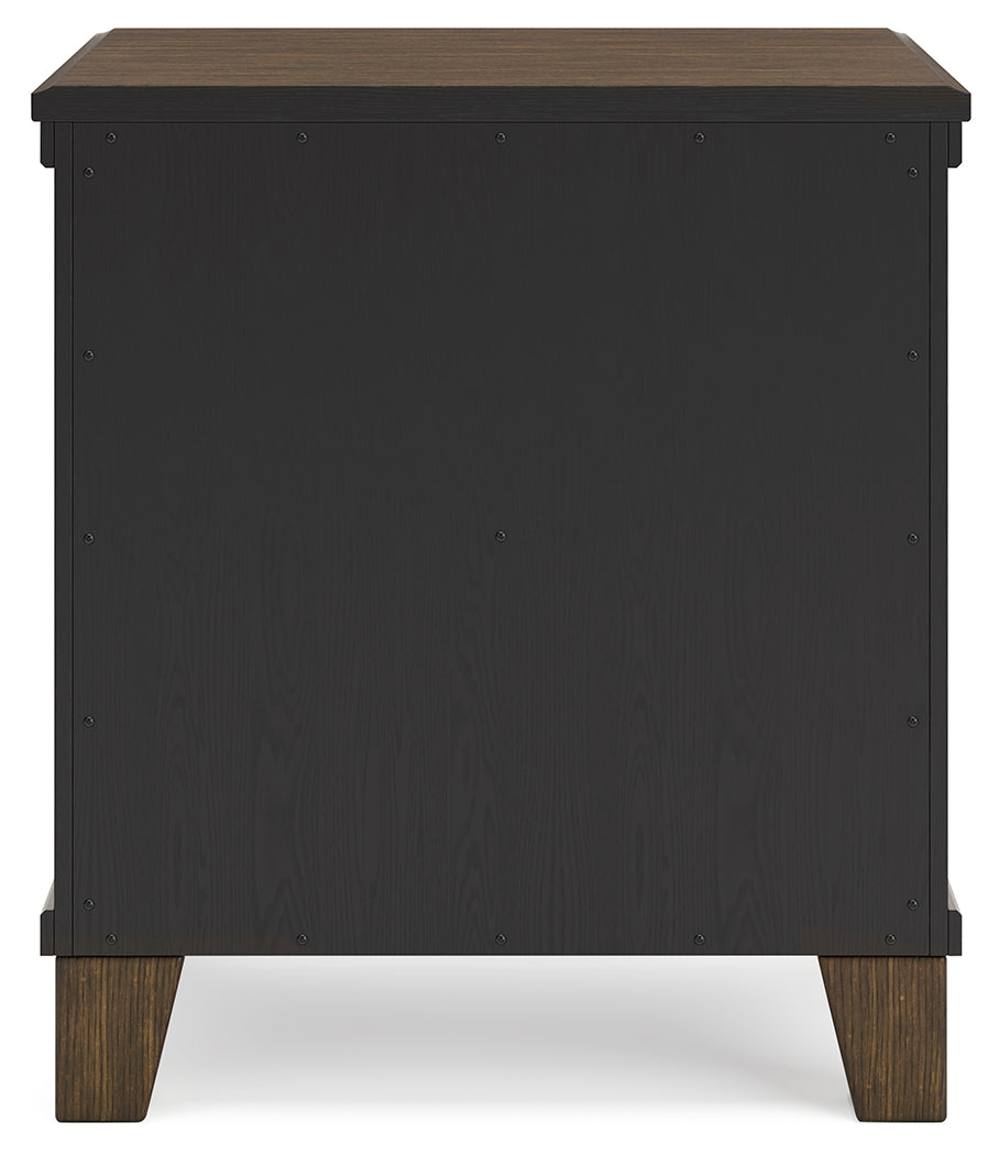 Shawbeck Medium Brown Nightstand - Ornate Home