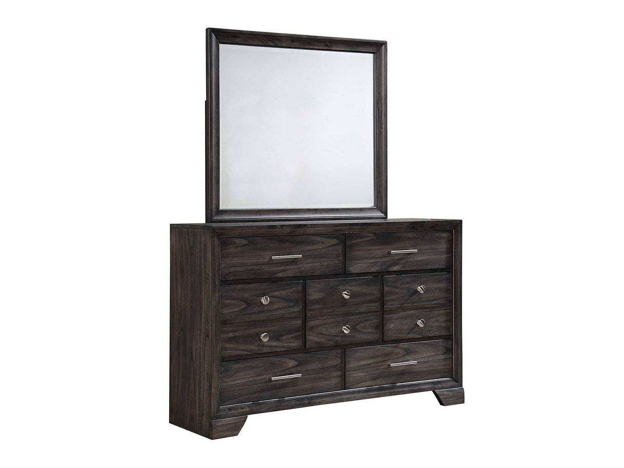 Jaymes Gray Dresser & Mirror - Ornate Home