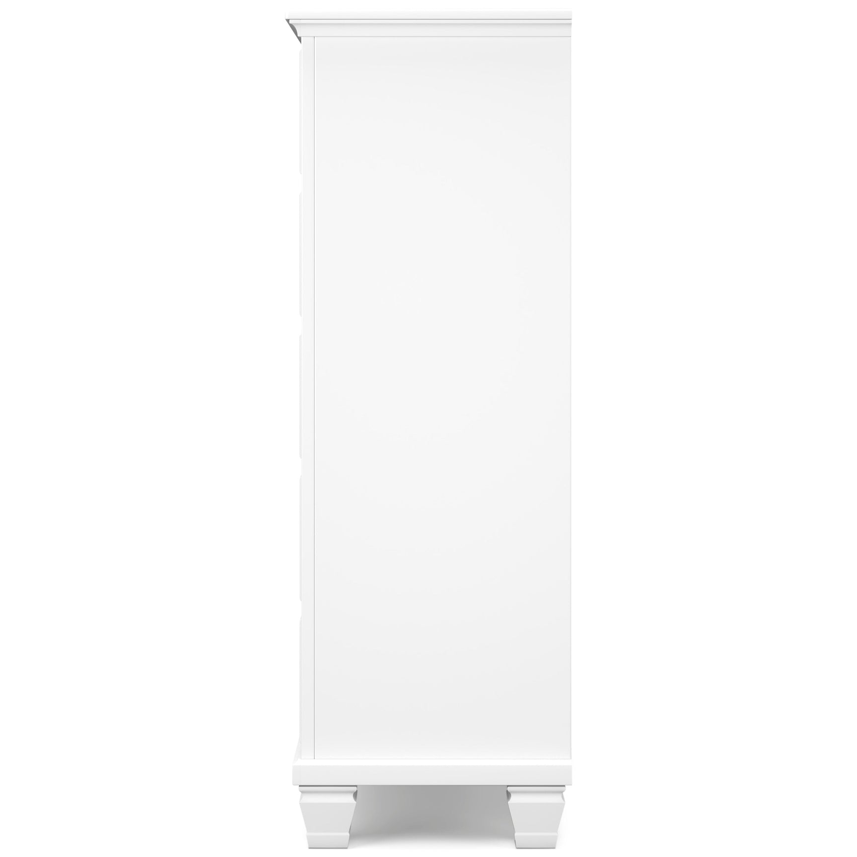 Fortman White Full Panel 6-Piece Bedroom Set w/ 2 Nightstands (Online Special Price)