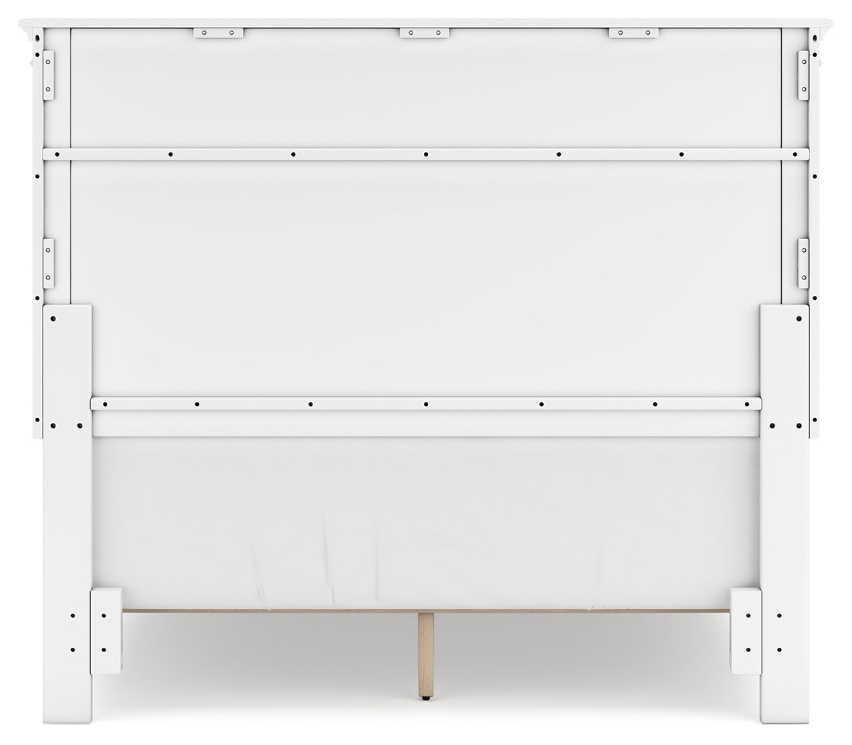 Fortman White Full Panel Bed - Ornate Home